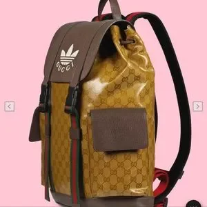サード　最終割　GUCCI ADIDAS BACKPACK GENUINE GUCCI X ADIDAS LUXURY BACKPACK BAG 5800 US$ NEW! LTD